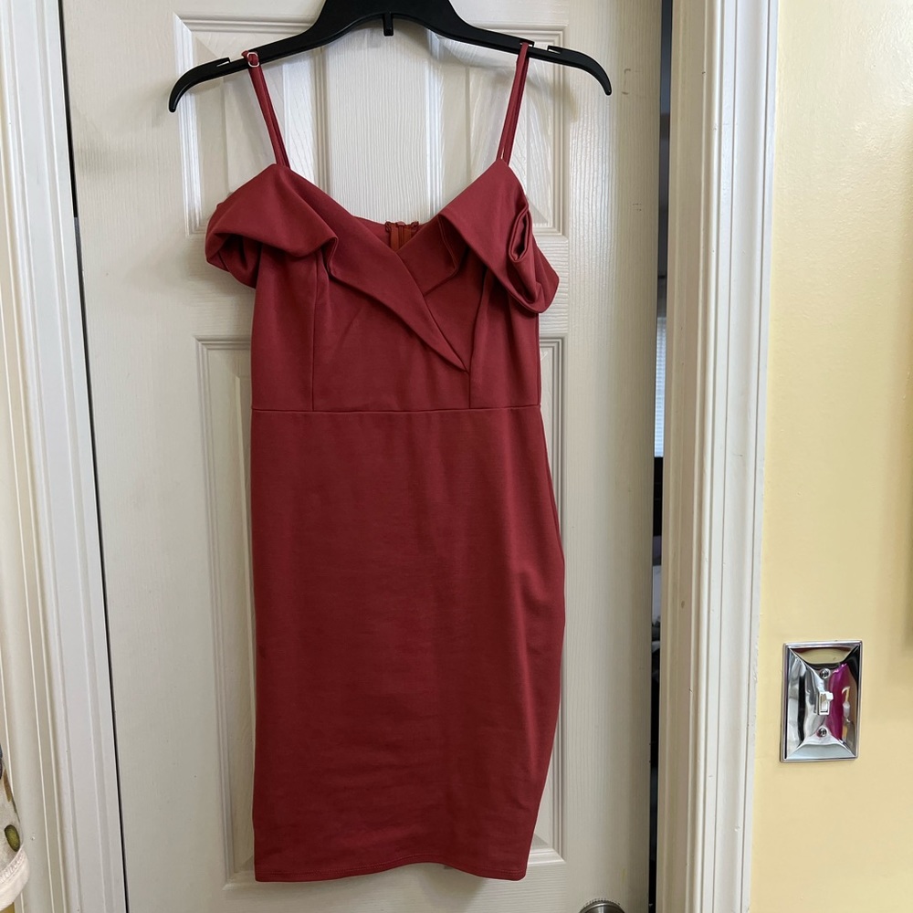 Rust Colored Dress